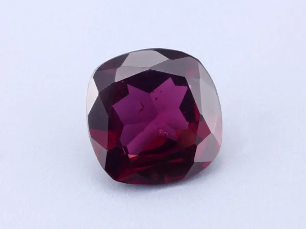 2.94ct Purple Garnet, Cushion cut gemstone
