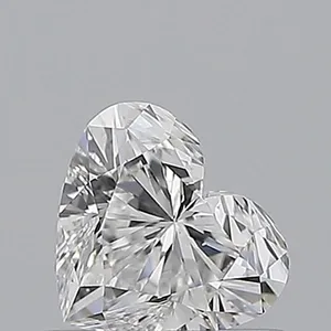 0.61ct HEART D VS2 Natural diamond