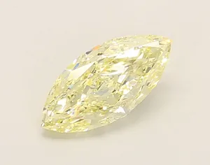1.05ct MARQUISE Fancy Light Yellow VVS2 Coloured Lab diamond