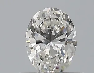 0.43ct OVAL F VVS1 Natural diamond