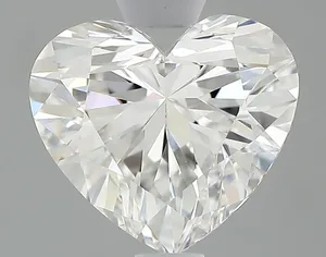 1.04ct HEART F VVS2 Lab diamond