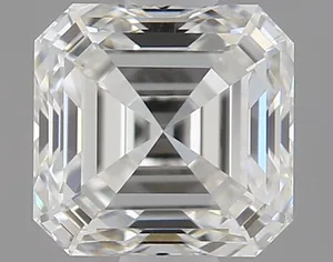 0.53ct EMERALD H IF Natural diamond