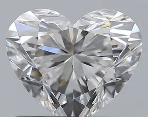 0.78ct HEART D VVS2 Natural diamond