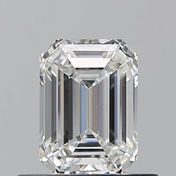 0.6ct EMERALD F VS1 Natural diamond
