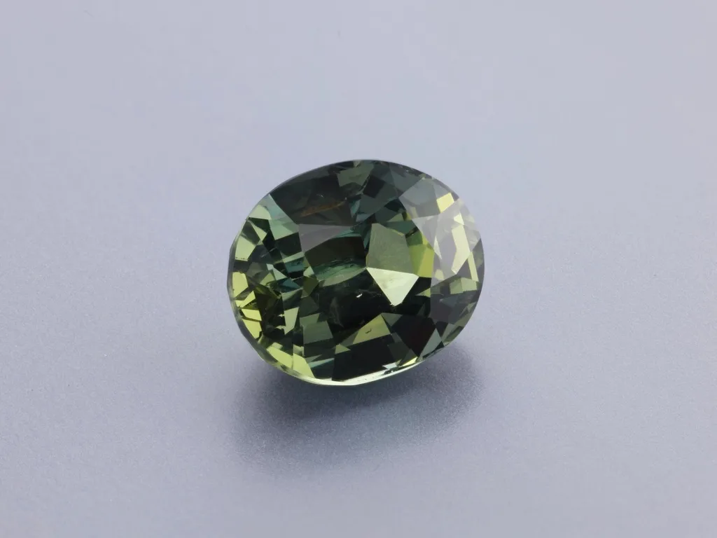 1.51ct Parti Sapphire, Oval gemstone