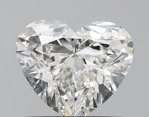 1ct HEART H SI2 Natural diamond