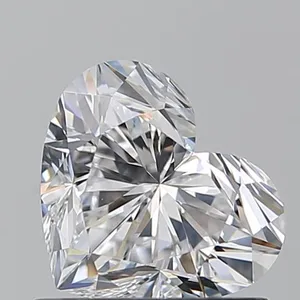 0.9ct HEART D VS1 Natural diamond
