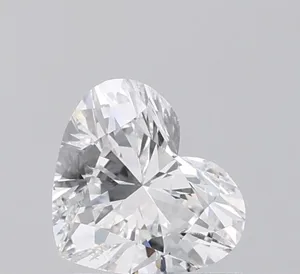 1ct HEART D VS1 Lab diamond