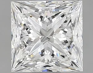 0.9ct PRINCESS F SI1 Natural diamond