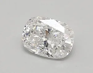 0.66ct CUSHION D VVS1 Lab diamond
