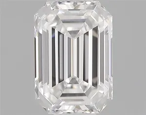 0.3ct EMERALD D VVS2 Natural diamond