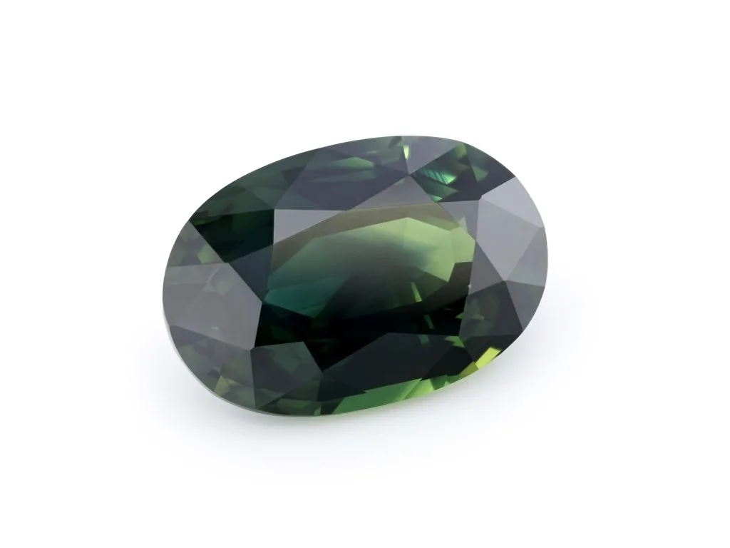 7.23ct Parti Sapphire, Oval gemstone