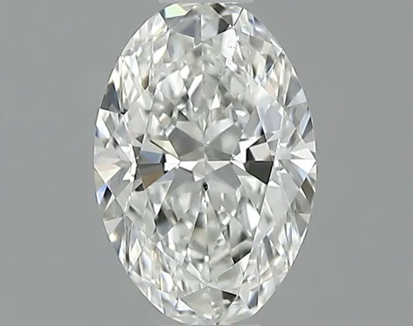 0.59ct OVAL H SI1 Natural diamond