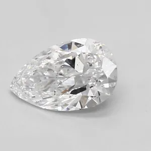 0.57ct PEAR D SI1 Lab diamond