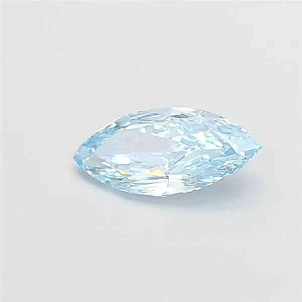 1.01ct MARQUISE Fancy Vivid Blue VS1 Coloured Lab diamond
