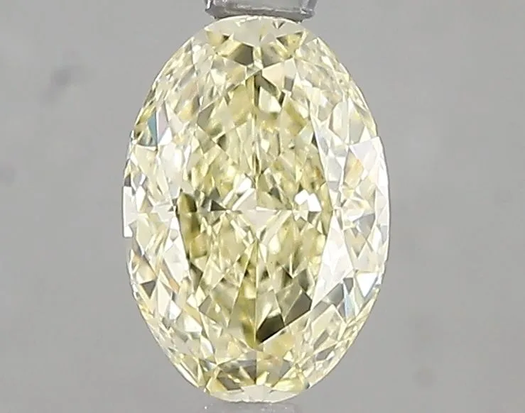 1.05ct OVAL Fancy Yellow VS1 Coloured Lab diamond