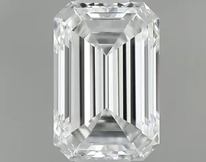 0.4ct EMERALD F VVS1 Natural diamond