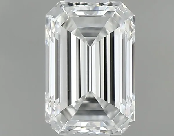0.4ct EMERALD F VVS1 Natural diamond