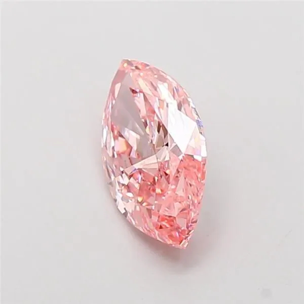 2.01ct MARQUISE Fancy Vivid Pink VS1 Coloured Lab diamond