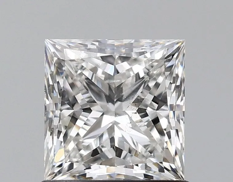 1.00ct PRINCESS F SI2 Natural diamond