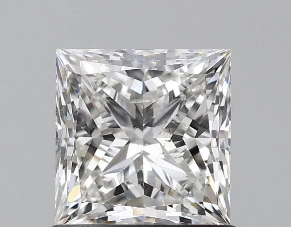 1ct PRINCESS F SI2 Natural diamond