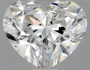 1.01ct HEART F SI1 Natural diamond