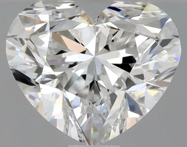 1.01ct HEART F SI1 Natural diamond