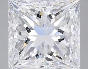 0.5ct PRINCESS D IF Natural diamond