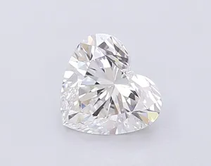 1.08ct HEART E VVS2 Lab diamond
