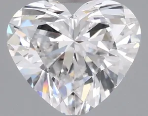 0.98ct HEART D VVS1 Lab diamond