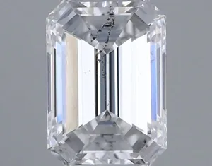 0.36ct EMERALD D SI2 Natural diamond