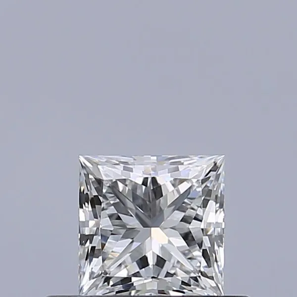 0.42ct PRINCESS E VVS1 Natural diamond