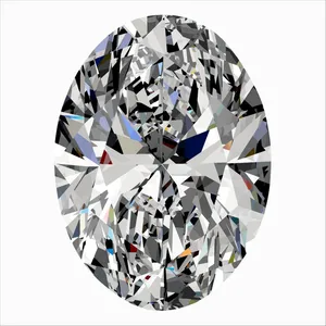 0.4ct OVAL F SI1 Natural diamond