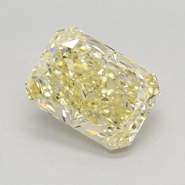 1.15ct RADIANT Fancy Intense Yellow VS1 Coloured Lab diamond