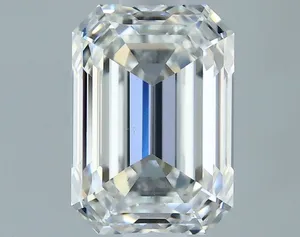 0.71ct EMERALD F VS2 Natural diamond