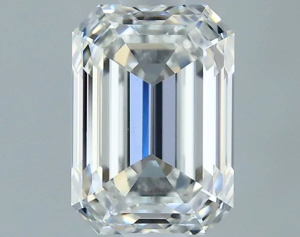 0.71ct EMERALD F VS2 Natural diamond