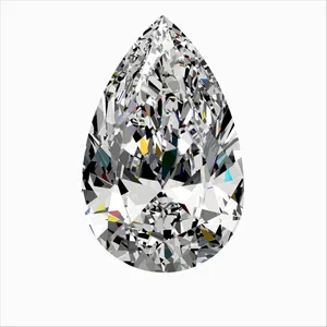 0.4ct PEAR F VVS1 Natural diamond