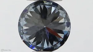 0.32ct ROUND Fancy Intense Blue VVS1 Coloured Lab diamond