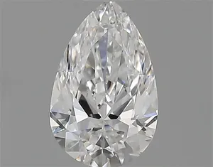 0.35ct PEAR D IF Natural diamond