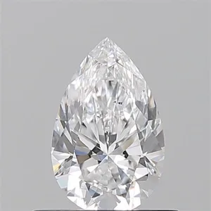 0.5ct PEAR D SI1 Natural diamond