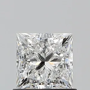 0.9ct PRINCESS F VS2 Natural diamond
