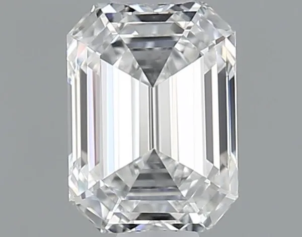 0.51ct EMERALD F VVS1 Natural diamond