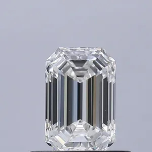 0.52ct EMERALD F VS1 Natural diamond