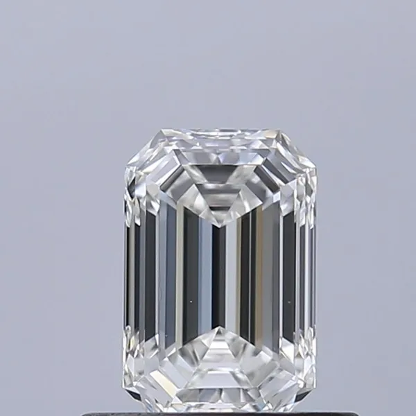 0.52ct EMERALD F VS1 Natural diamond