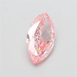 1.72ct MARQUISE Fancy Vivid Pink VS1 Coloured Lab diamond