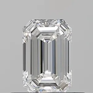 0.53ct EMERALD E VVS1 Natural diamond