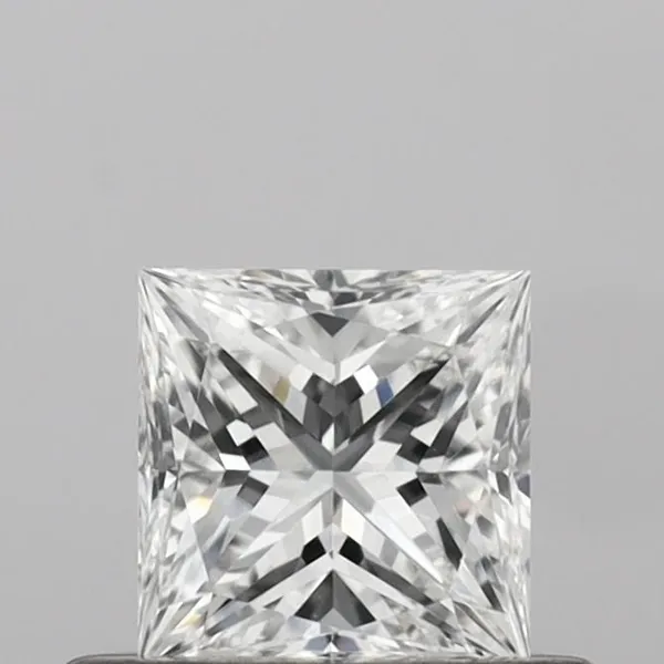 0.41ct PRINCESS E VVS2 Natural diamond