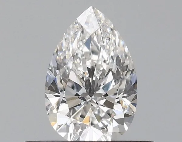 0.38ct PEAR F VVS1 Natural diamond