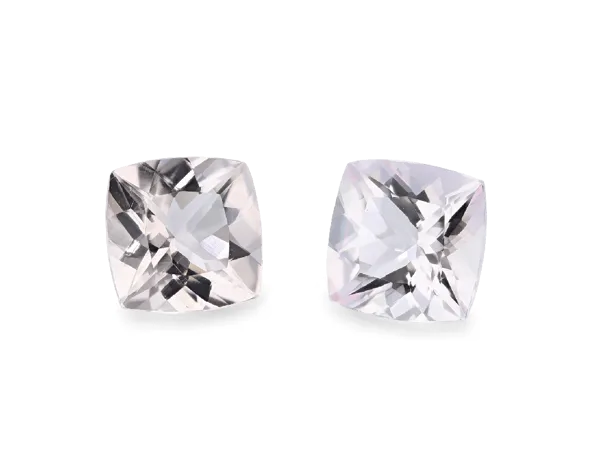 1.78ct Pink Morganite, Cushion cut gemstone