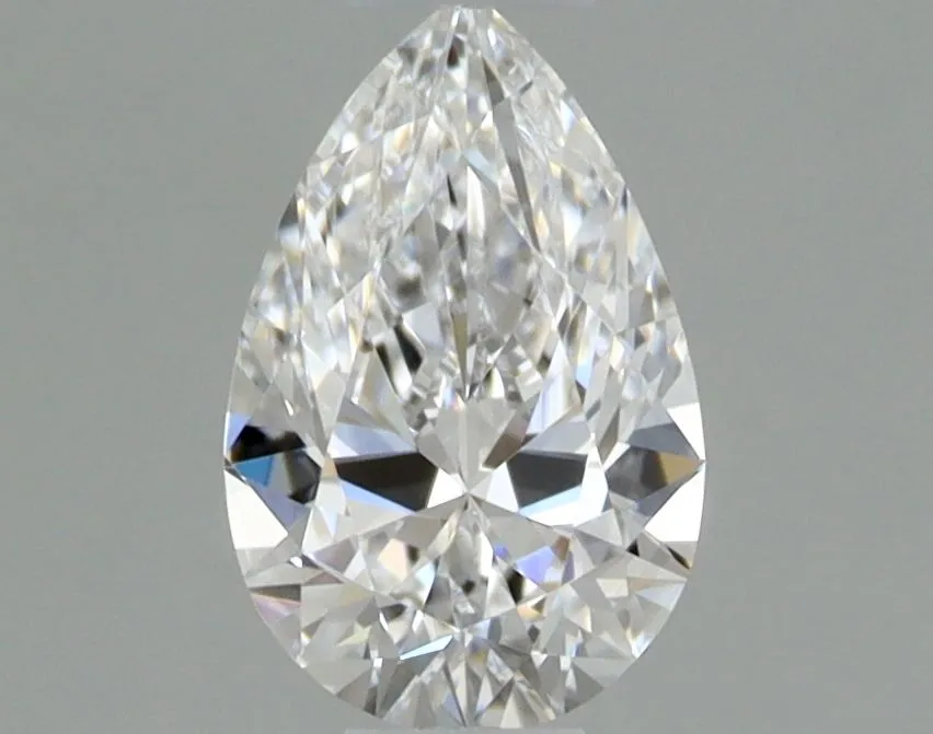 0.32ct PEAR D VVS2 Natural diamond